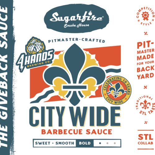 Sugarfire Smoke House Award - Sugarfire + 4 Hands: City Wide Giveback Sauce and Weekly Special