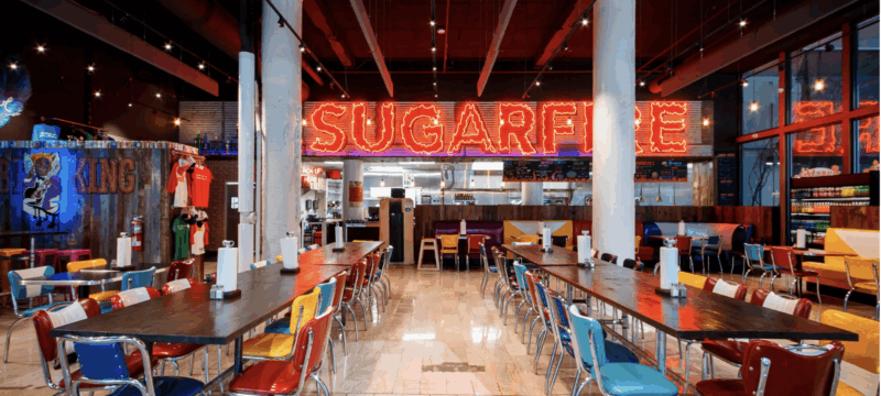 Downtown St. Louis location interior